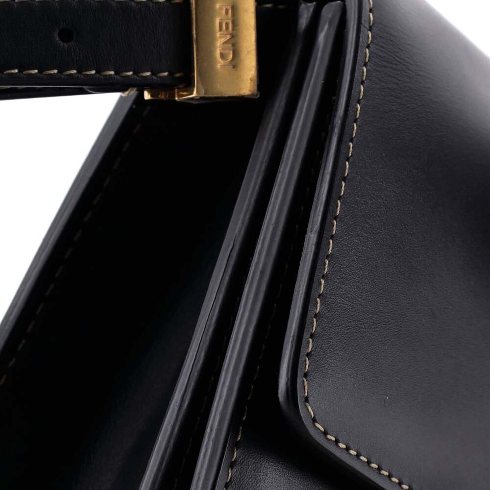 Fendi Fab Shoulder Bag Leather #237440F11B - Picture 6 of 7